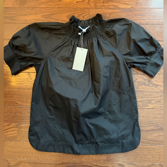 Antonio Melani Satin Blouse in Mist Size 0 New with tags - Picture 2 of 7